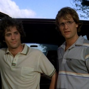 Linwood Boomer and Jeff Daniels in Hawaii Five-O