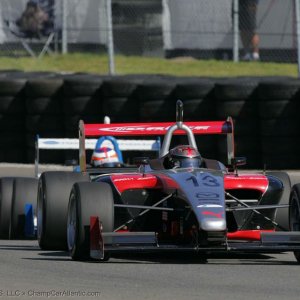 Frankie Muniz Racing Mont Tremblant