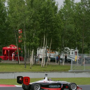 Frankie Muniz Racing Mont Tremblant
