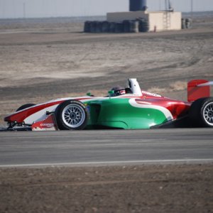 Frankie Muniz Testing Session US RaceTronics