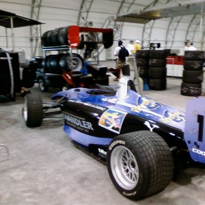 Close look at  Frankie's car with HARD ROCK logo