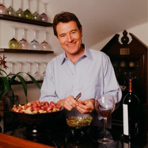 Bryan Cranston photo shoots: At home, Bryan parties with style