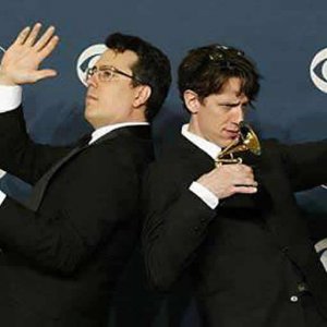 They Might Be Giants winning a Grammy Award for the 'Boss Of Me' song.