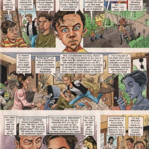 Malcolm in the Middle Cartoon - MAD Magazine Page 3