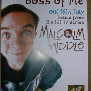 Poster announcing release of the 'Boss Of Me'-single, July 16, 2000