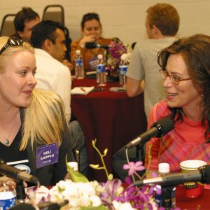 Season 4 behind the scenes press junket, Feb. 28, 2003