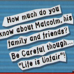 Malcolm in Middle Board Game - Side 2
