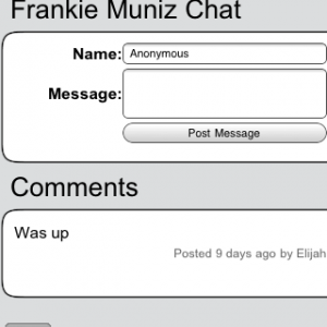 Frankie Muniz - SupaFan iPhone App