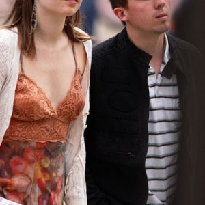 Frankie Muniz with a Fan in Miami
