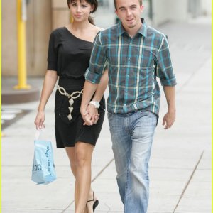 Frankie Muniz and Elycia Marie Shopping at Kitson