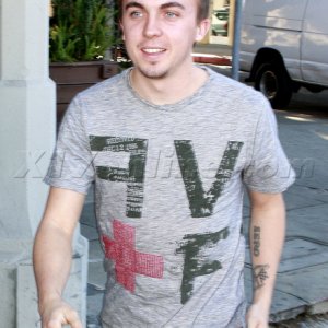 Frankie Muniz Lunch at Mandarette Chinese Cafe