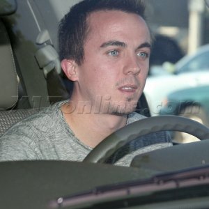 Frankie Muniz Lunch at Mandarette Chinese Cafe