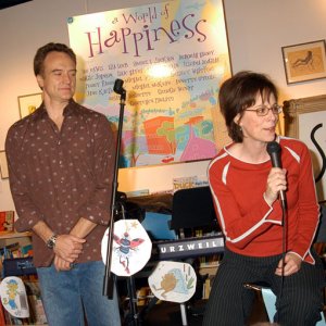 Jane Kaczmarek and Bradley Whitford Launch A World Of Happiness CD