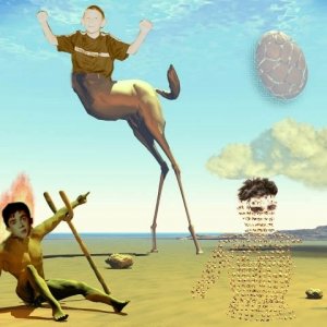 Salvador Dali painting parody