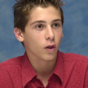 Justin Berfield at 2001 Press Conference
