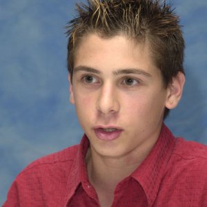 Justin Berfield at 2001 Press Conference