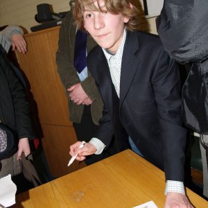 Erik Per Sullivan receiving the 'James Joyce Award' (2007)