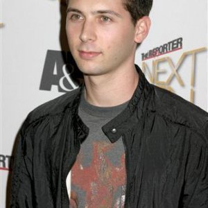 Justin Berfield at The Hollywood Reporter's Next Generation Party