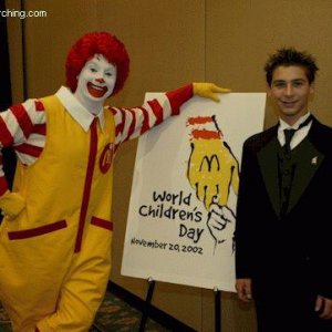 Ronald McDonald, Justin Berfield