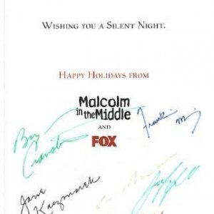 Holiday Greetings from the Malcolm in the Middle cast