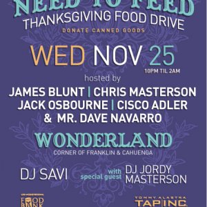 Chris Masterson Hosts 'Need To Feed' Poster