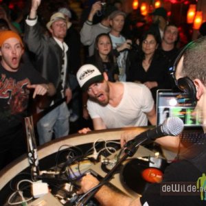 Chris Masterson at DJ Z-TRIP Downstairs Saturday Set