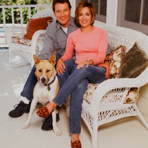 Bryan Cranston photo shoots: at home with wife Robin Dearden