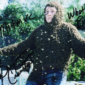 1x14 The Bots And The Bees - Bryan Cranston Signed Still