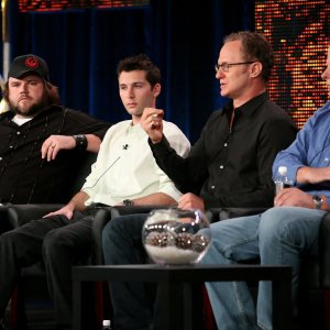 Justin Berfield and Todd Holland at 2010 Winter TCA Tour