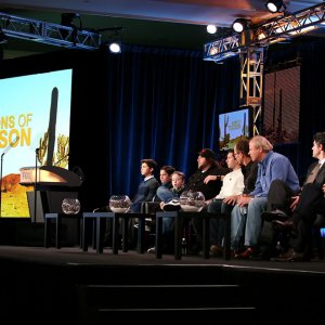 Justin Berfield and Todd Holland at 2010 Winter TCA Tour