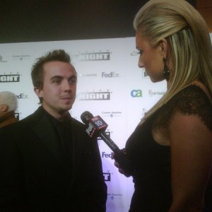 Frankie Muniz at Celebrity Fight Night (Twitter)