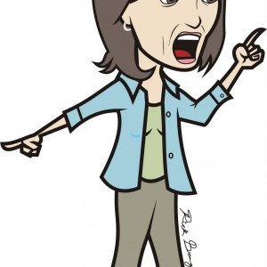 'Malcolm in the Middle' cartoons by Ricardo Braga: Lois