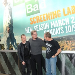 Bryan Cranston - 'Breaking Bad' National RV Tour - Final Stop