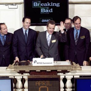 Bryan Cranston Rings the NYSE Opening Bell