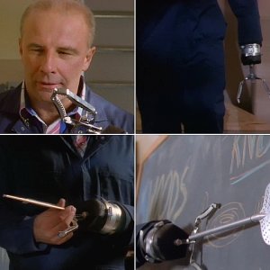 Did Mr. Slurm, the sinister shop teacher, influence Spangler?