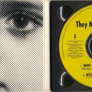 Scans of TMBG's single 'Why Does The Sun Shine?'