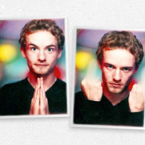 MTV's Total Request Live goofy photobooth pictures