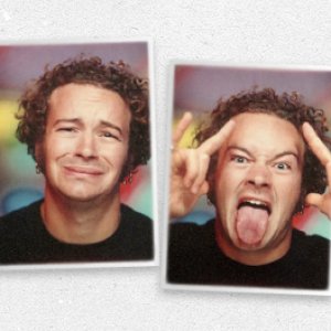 MTV's Total Request Live goofy photobooth pictures