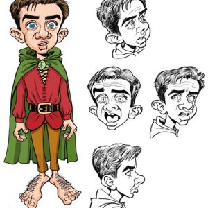 'Malcolm in the Middle Earth' by Tom Richmond: Malcolm