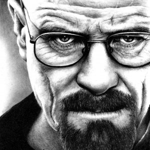 Bryan Cranston in 'Breaking Bad' by Rick Fortson