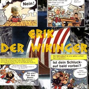 'Asterix and the Normans' comic strip parody