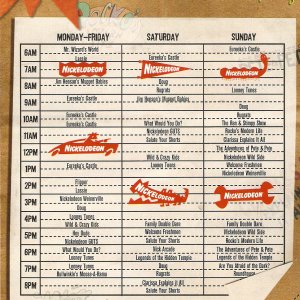 Nickelodeon 1993 programming schedule