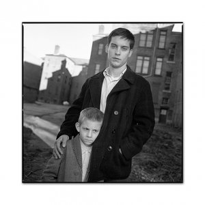 Erik Per Sullivan on the set of 'The Cider House Rules' (1999)