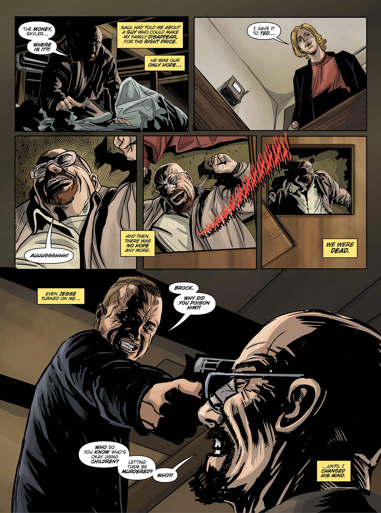 Bryan Cranston - Breaking Bad - Season 5 - Comic Book Recap
