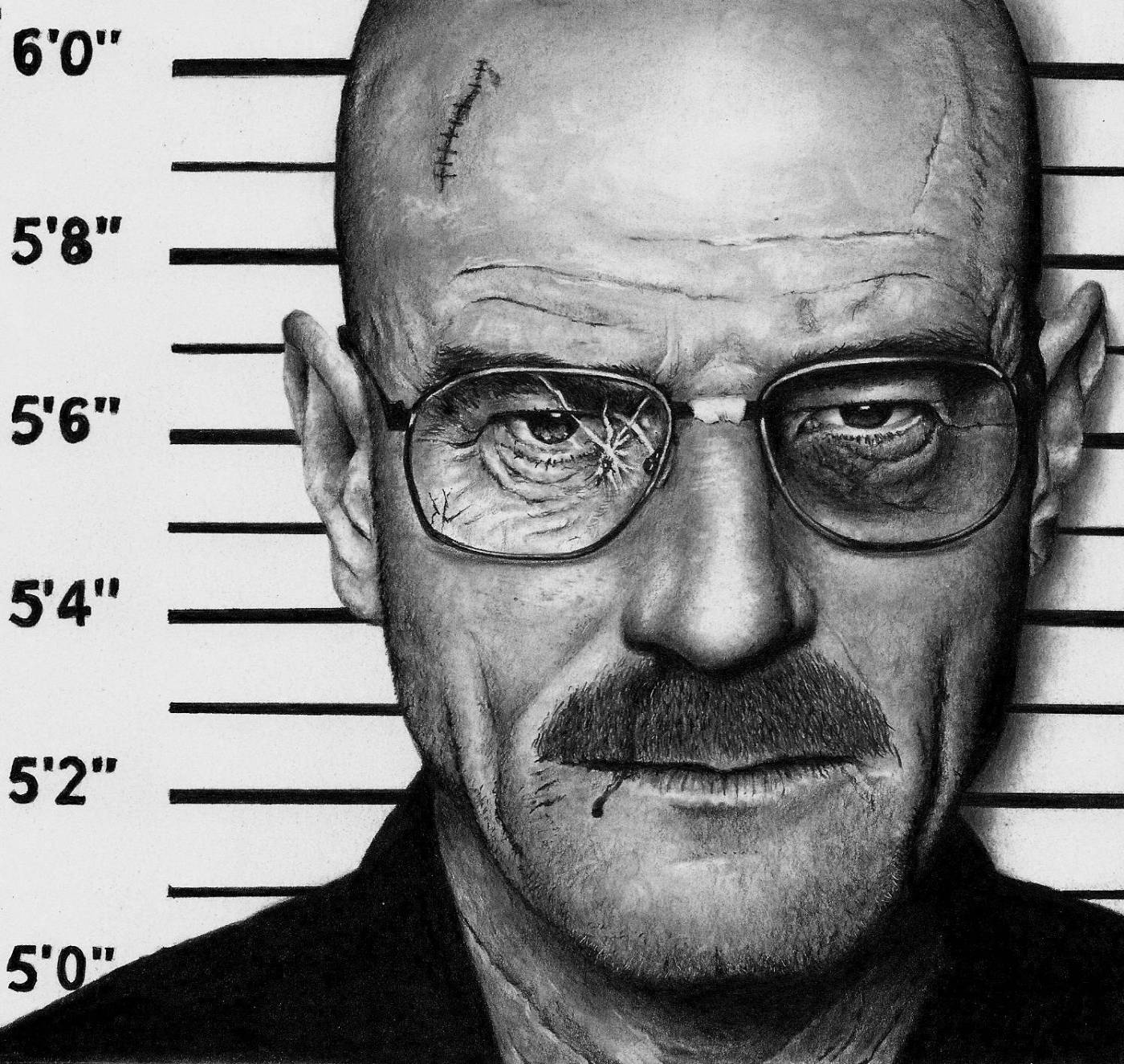 Bryan Cranston in 'Breaking Bad' by Rick Fortson