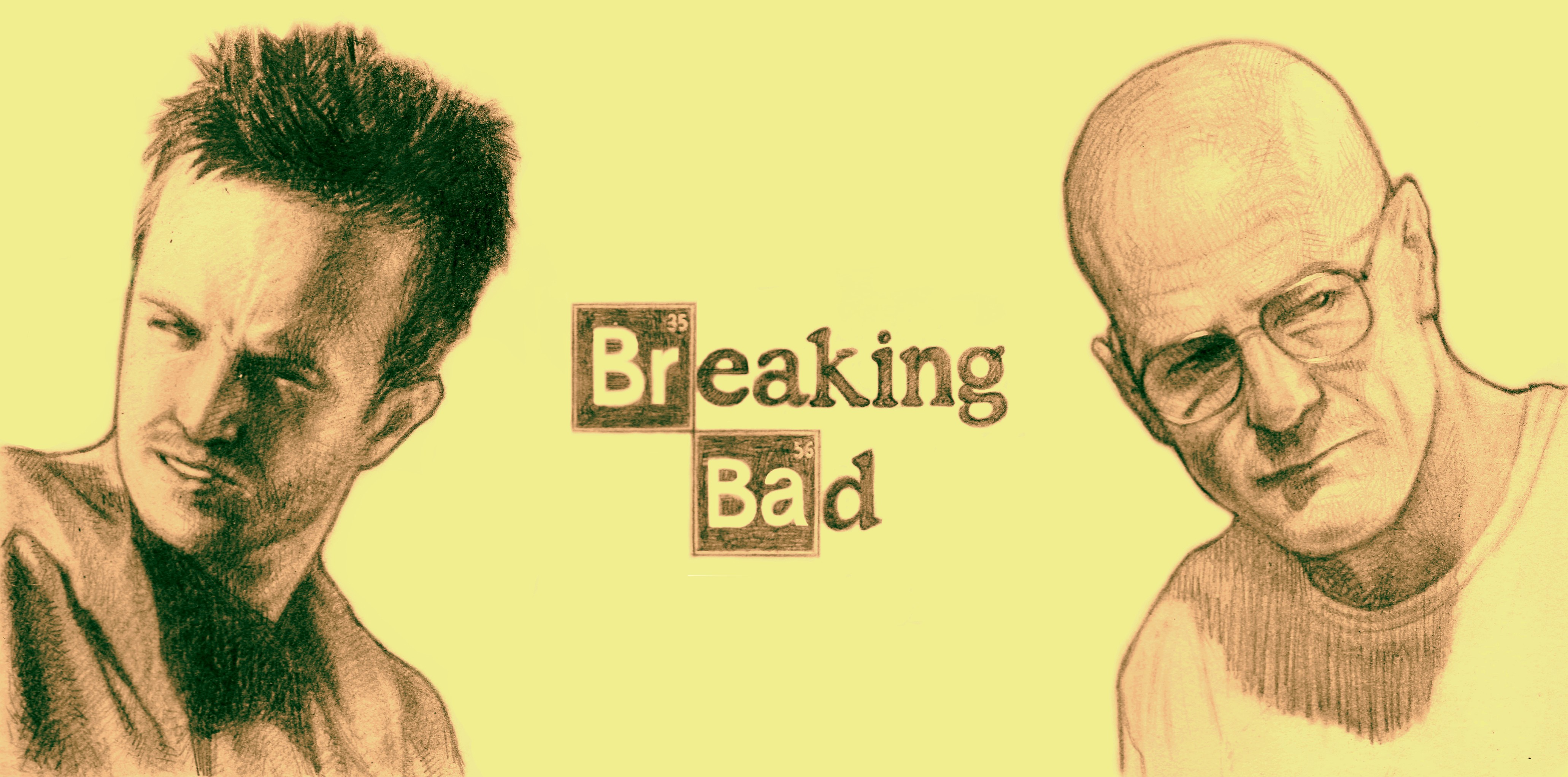 Bryan Cranston in 'Breaking Bad' by unknown artist