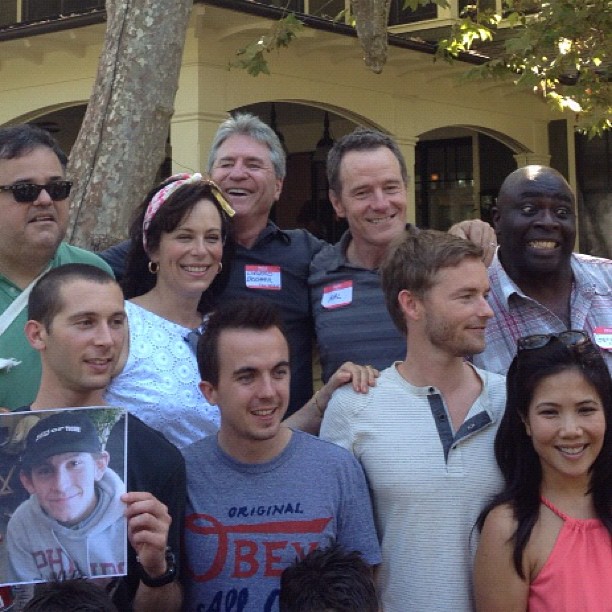 Cast of Malcolm in the Middle with creator Linwood Boomer reunion party! 20