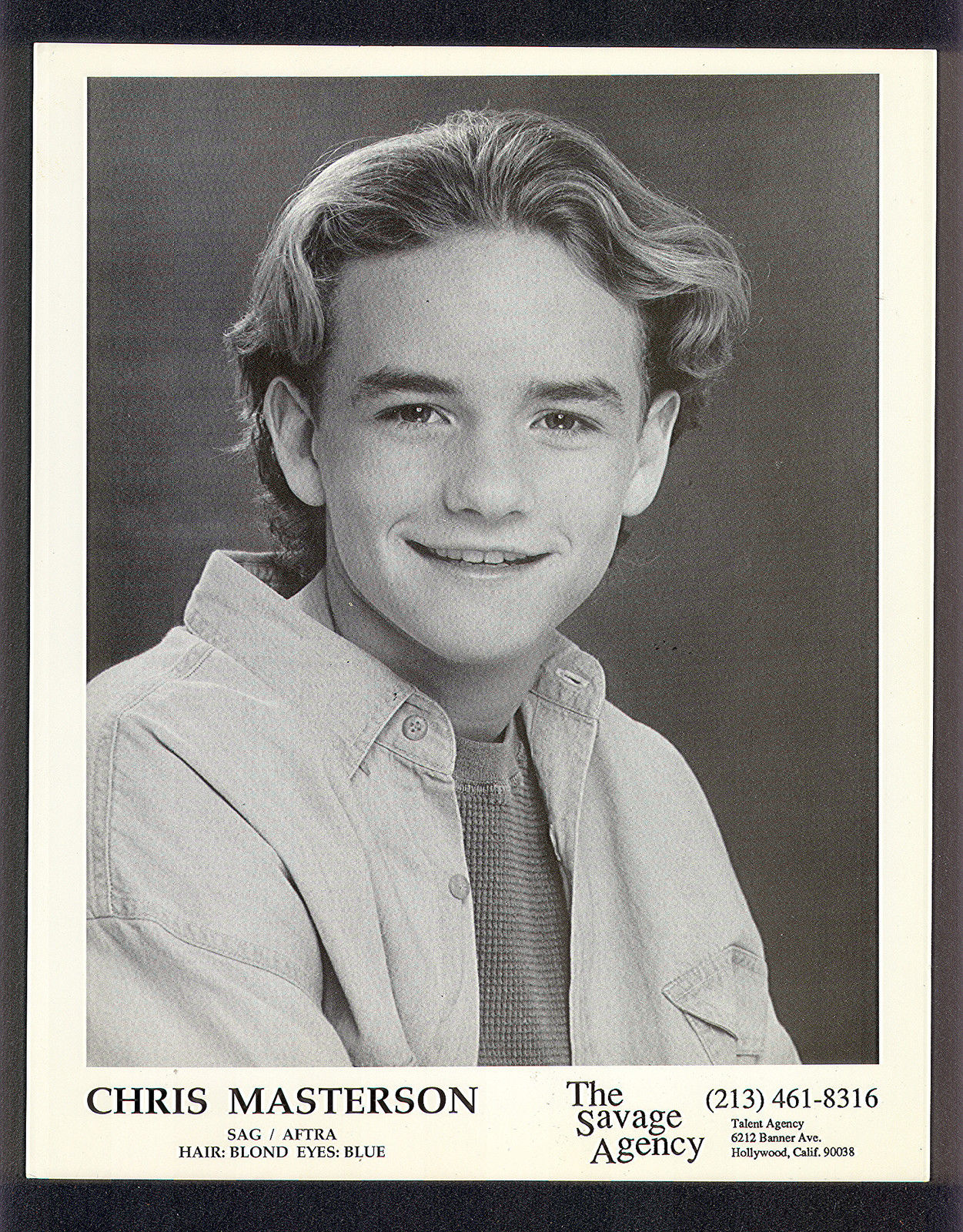 Christopher Masterson official publicity still