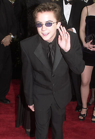 Frankie Muniz at the Golden Globe Awards (2001)