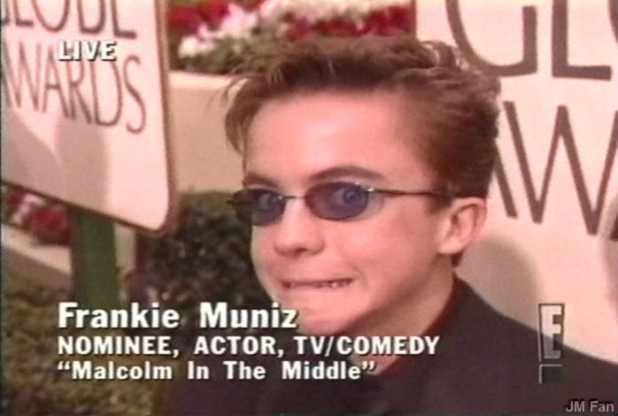 Frankie Muniz at the Golden Globe Awards (2001)